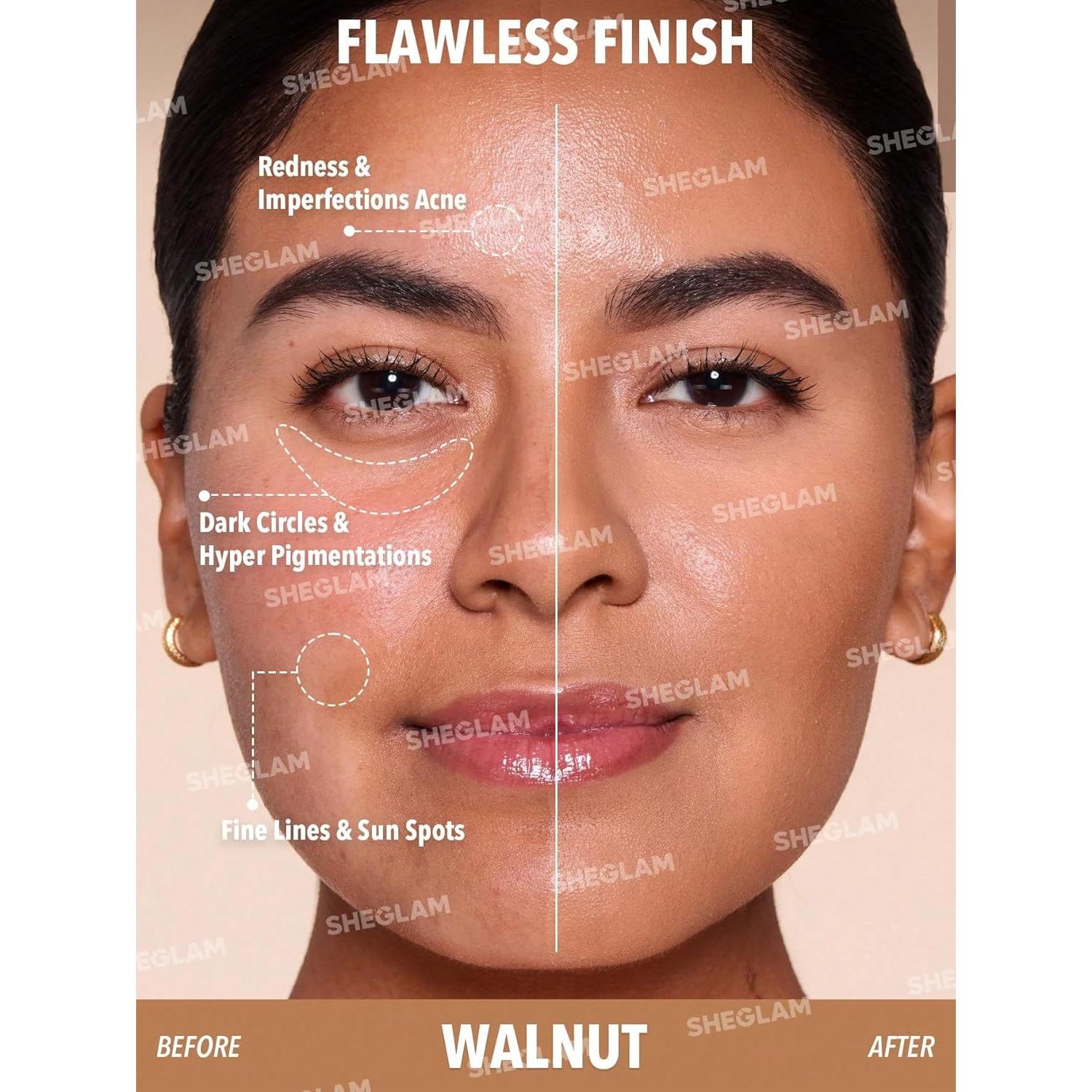 Base de Maquillaje en Barra SHEGLAM Skin Magnet 86g - Nogal