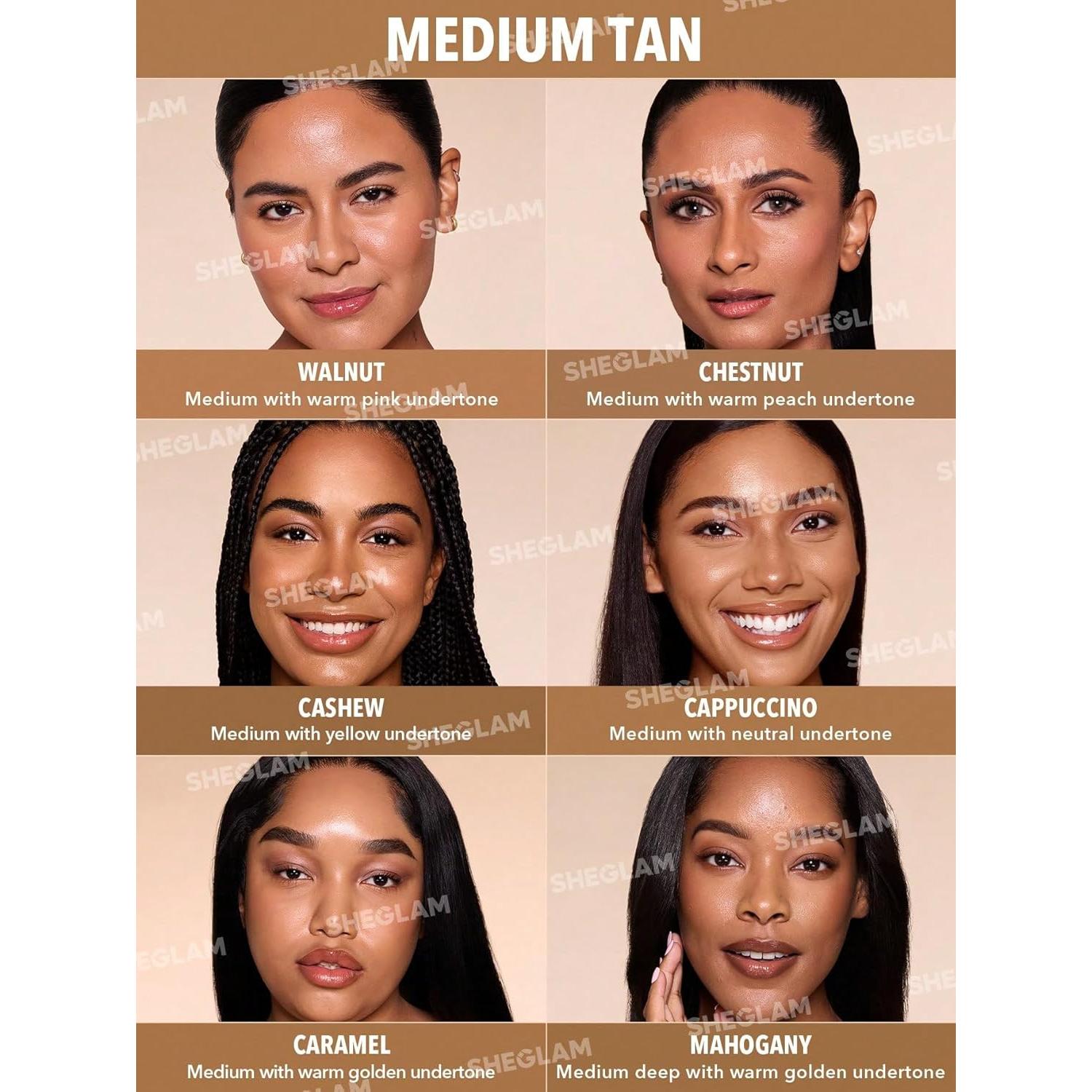 Base de Maquillaje en Barra SHEGLAM Skin Magnet 86g - Nogal