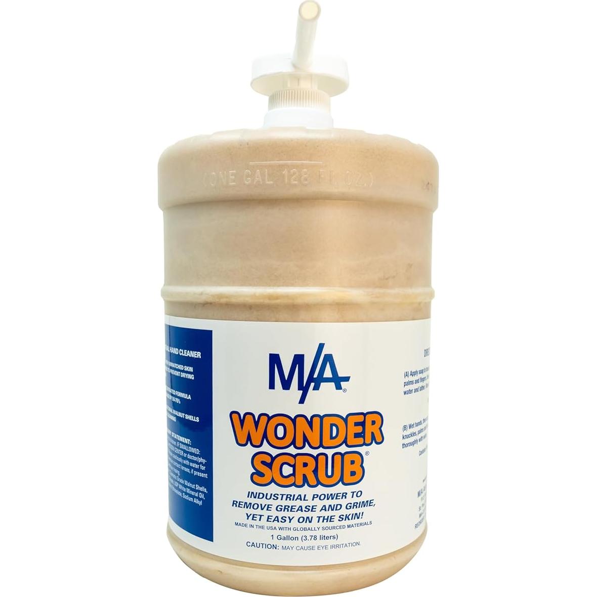 Limpiador de Manos M/A Wonder Scrub 3.785L con Dosificador