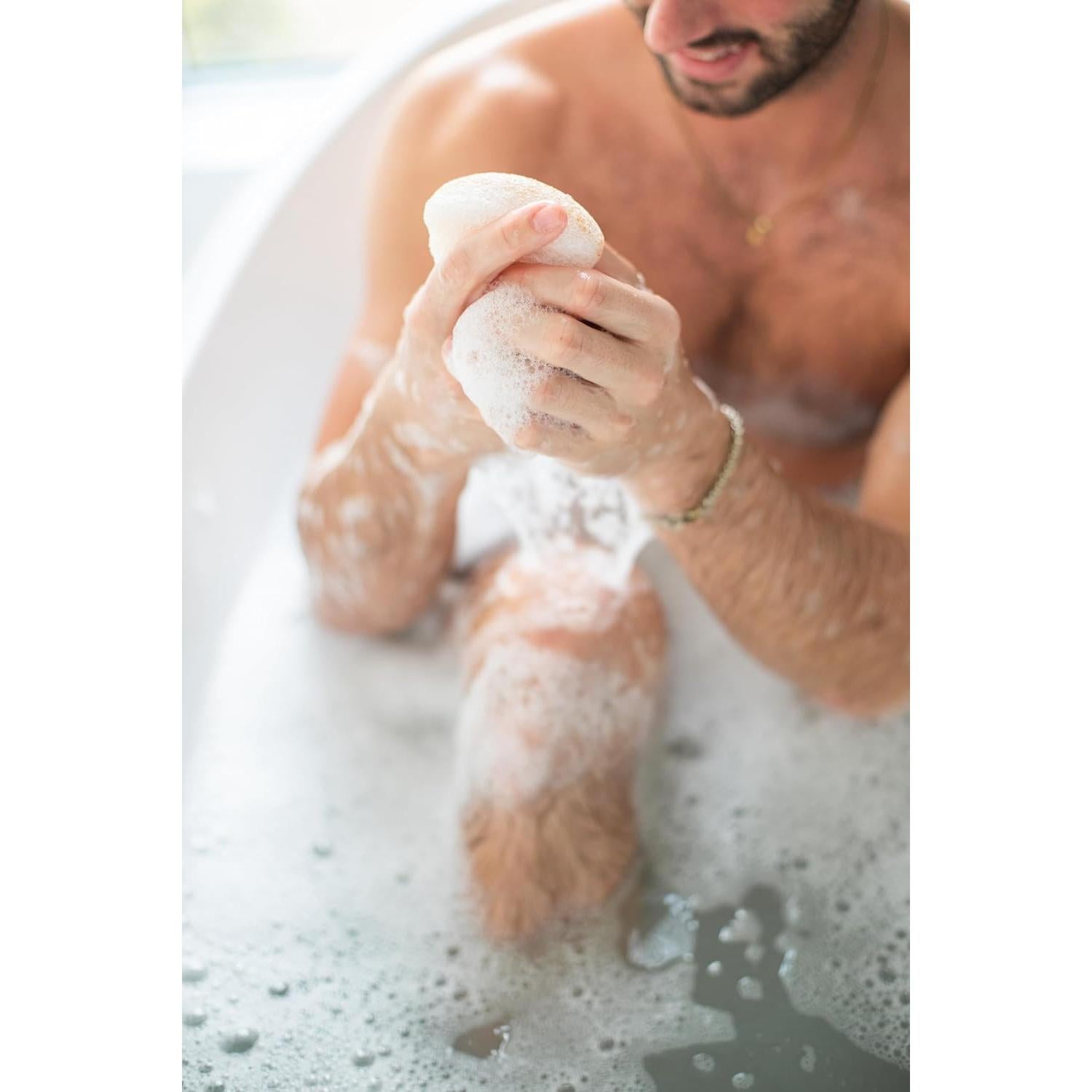 Esponja Corporal Konjac Bathorium - Exfoliante y Suave 1 Unidad