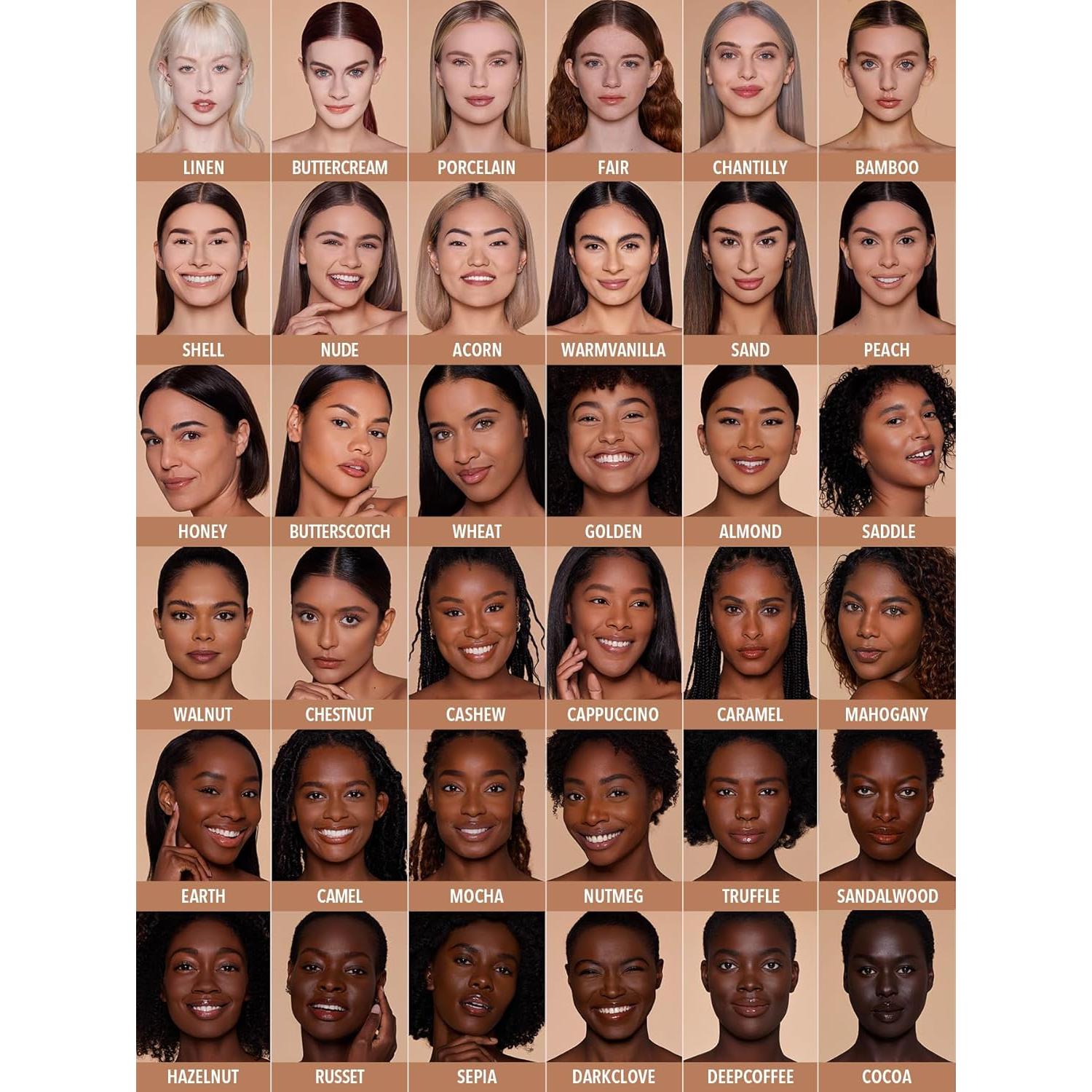 Base en Polvo Compacto SHEGLAM Trigo Cobertura Total 30g