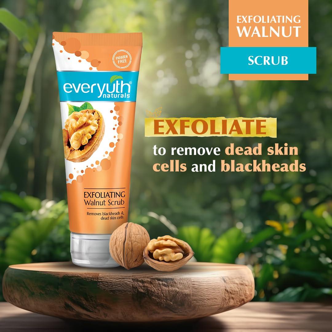 Exfoliante Natural de Nueces 200g - Cuidado Facial