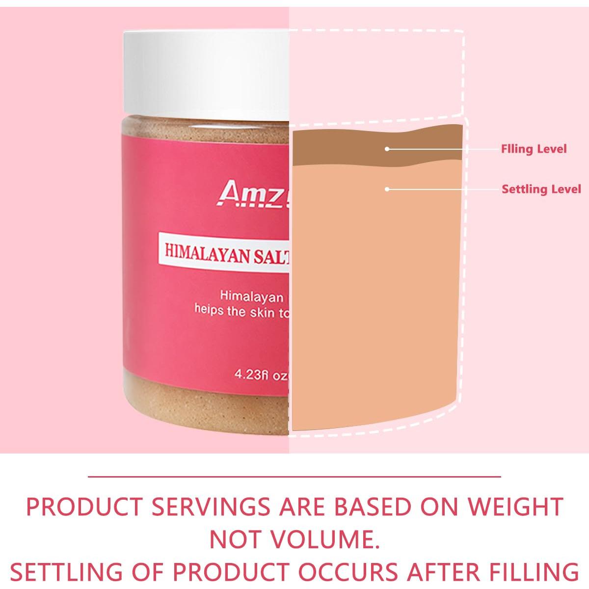 Exfoliante Detox AMZEYE Sal del Himalaya 120 g Natural Antienvejecimiento