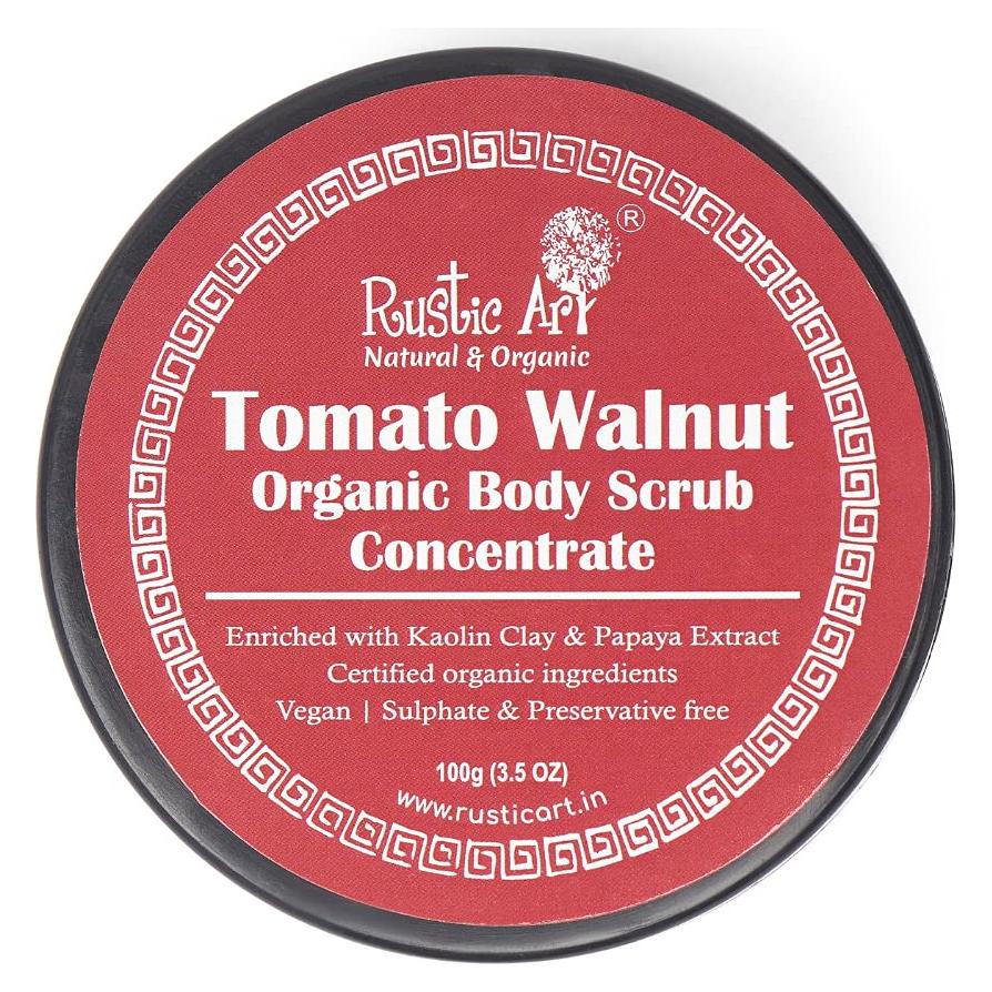 Exfoliante Corporal Concentrado Rustic Art 99g - Tomate y Nuez