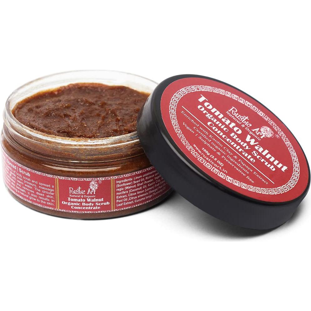 Exfoliante Corporal Concentrado Rustic Art 99g - Tomate y Nuez