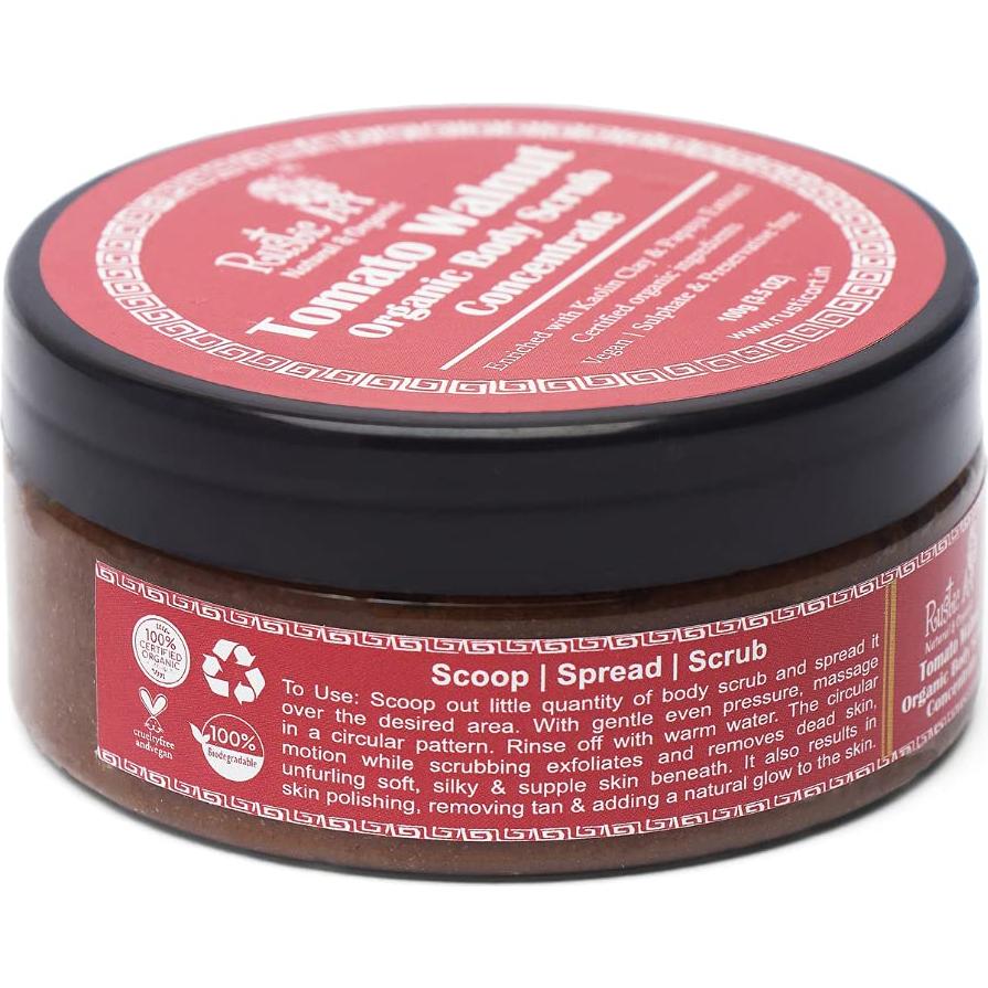 Exfoliante Corporal Concentrado Rustic Art 99g - Tomate y Nuez