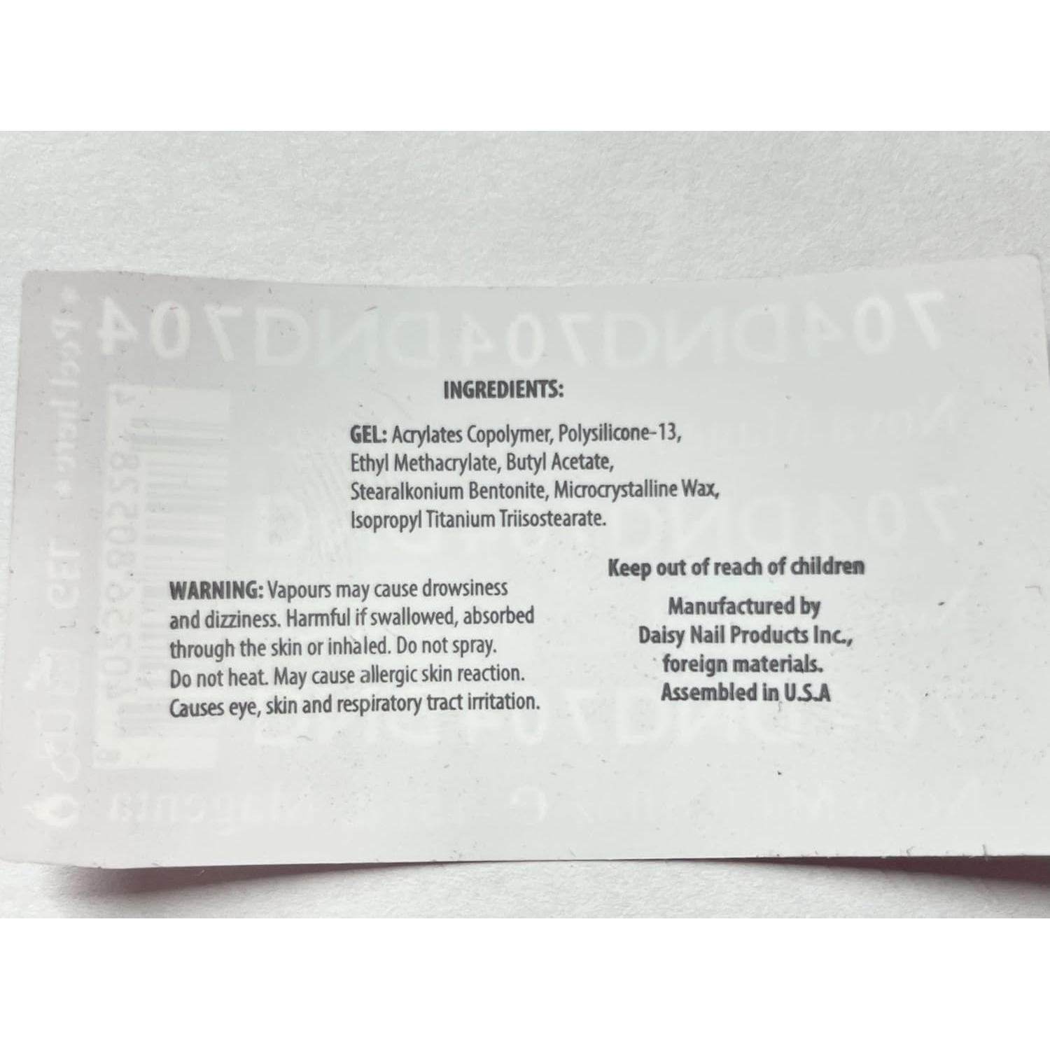 Conjunto de Esmalte en Gel DND Marrón Nogal 15 ml