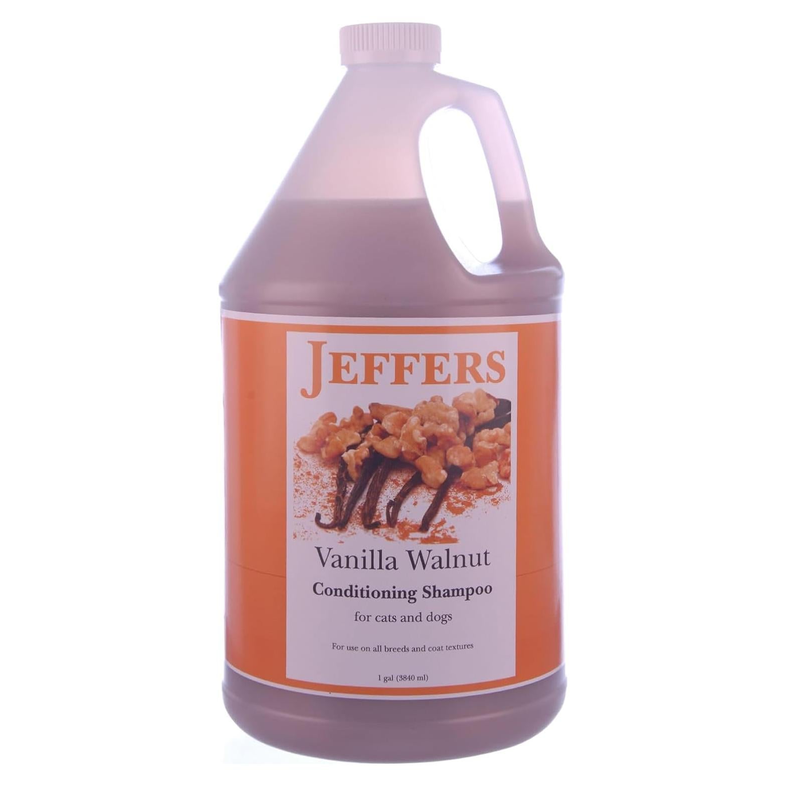 Champú Acondicionador Jeffers Nuez de Vainilla 3.78L para Mascotas