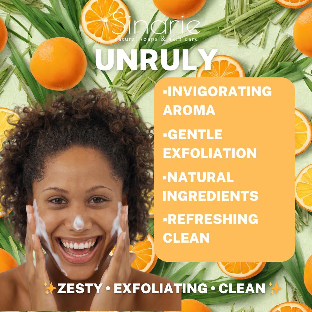 Jabón Exfoliante de Cítricos y Alcanfor Sinarie 142 g