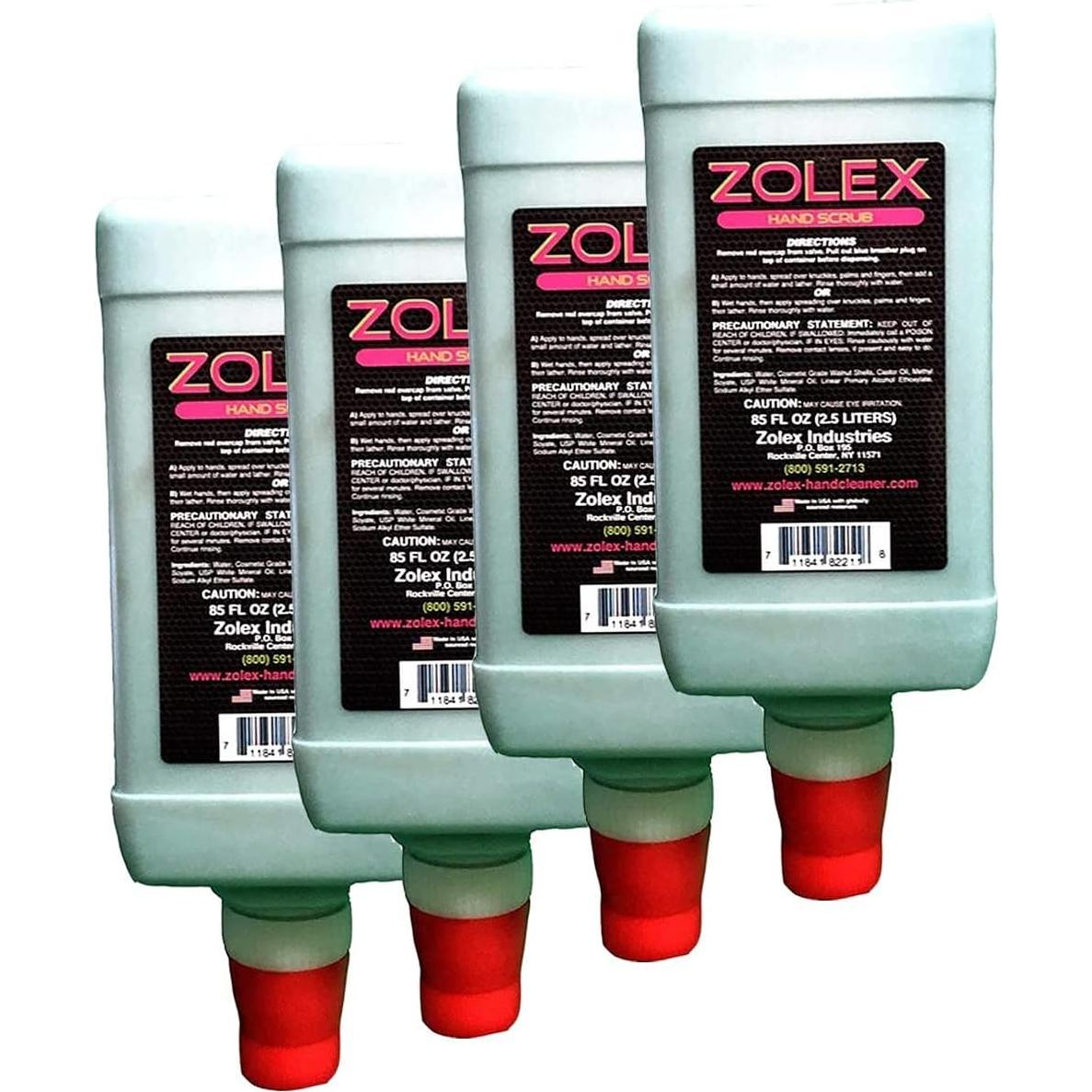 Exfoliante de Manos Zolex 2.5L - Limpiador Industrial Sin Solventes