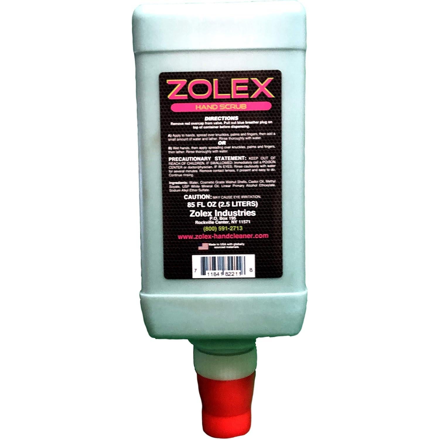 Exfoliante de Manos Zolex 2.5L - Limpiador Industrial Sin Solventes