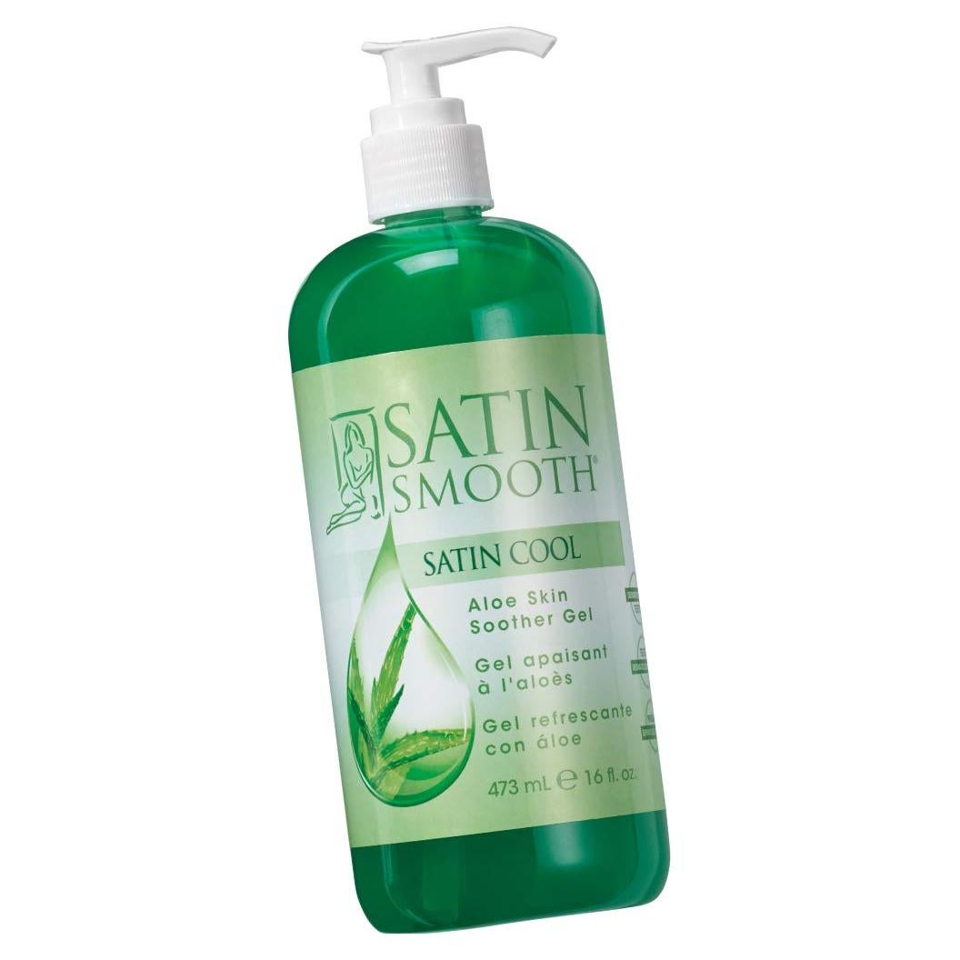 Gel Calmante de Aloe Vera Satin Smooth 473 ml - Post-Cera