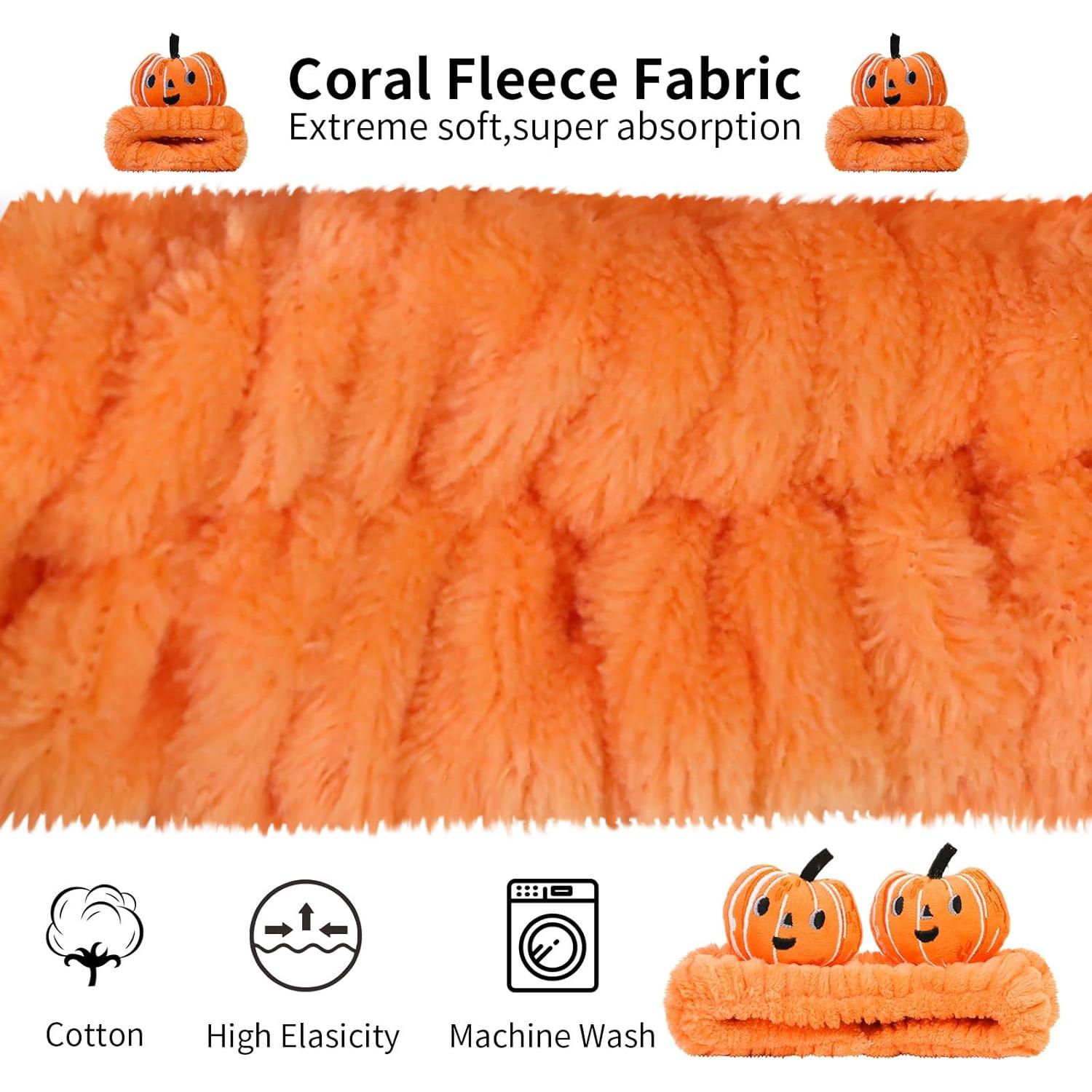 Conjunto Diadema y Pulsera Kawaii Shixinlai Calabaza Naranja