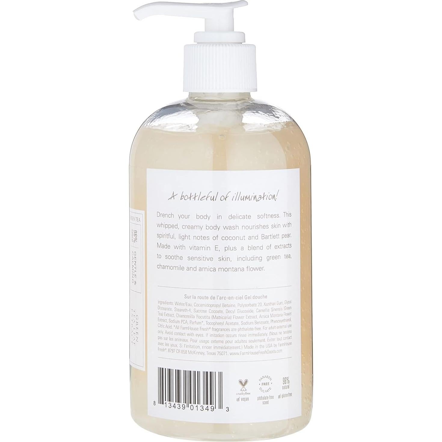 Gel de Ducha Calmante FarmHouse Fresh 340 g con Vitamina E