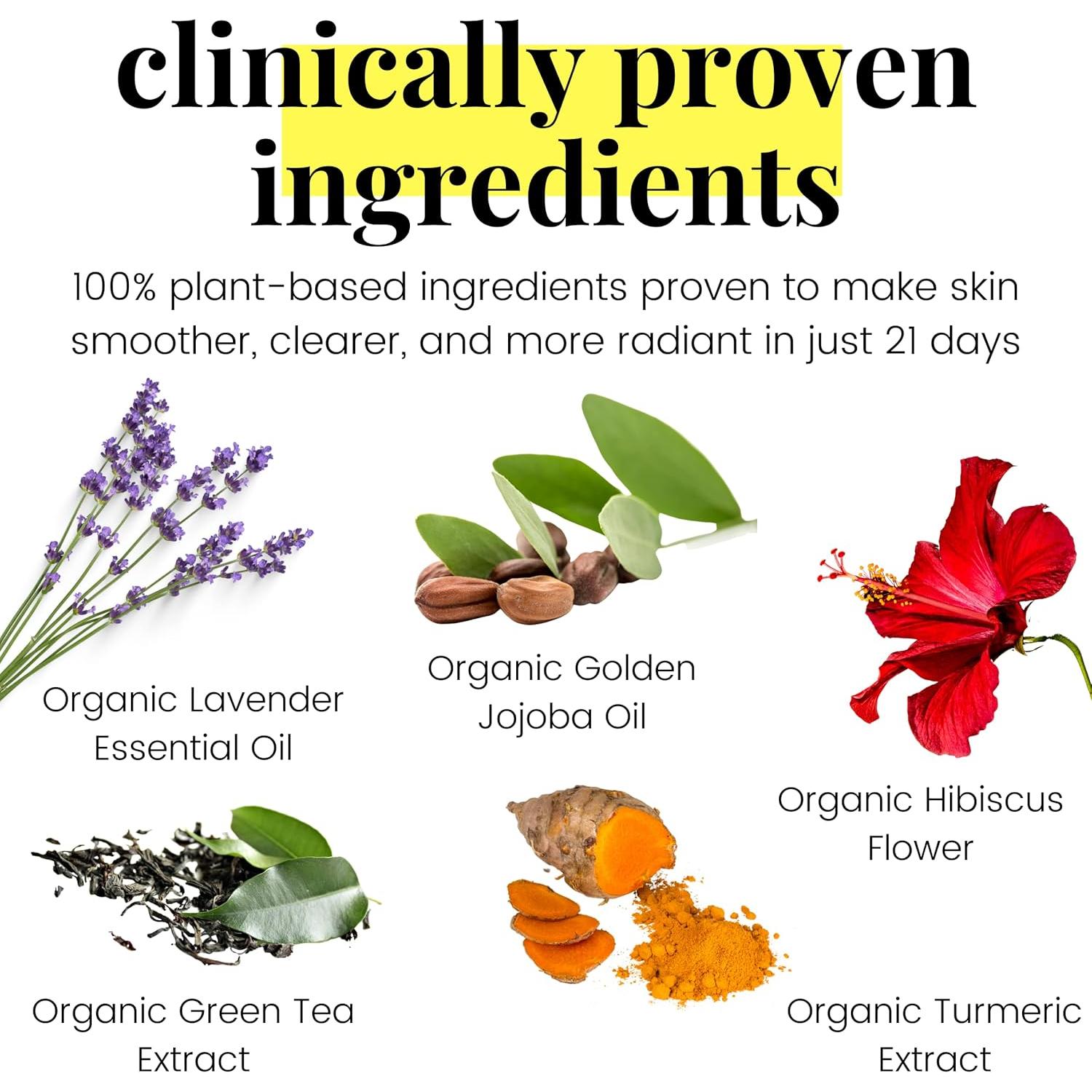 Elixir Facial Antioxidante Vegan Mia 14.79 ml - Hidratante Orgánico