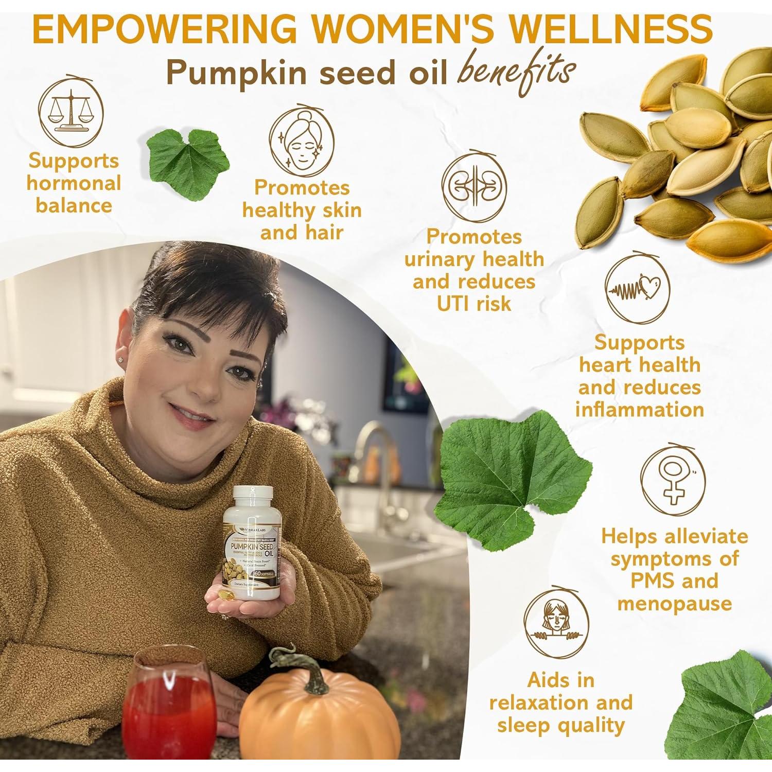 Aceite de Semilla de Calabaza GoodLifeProvision 1000mg 60 Cápsulas