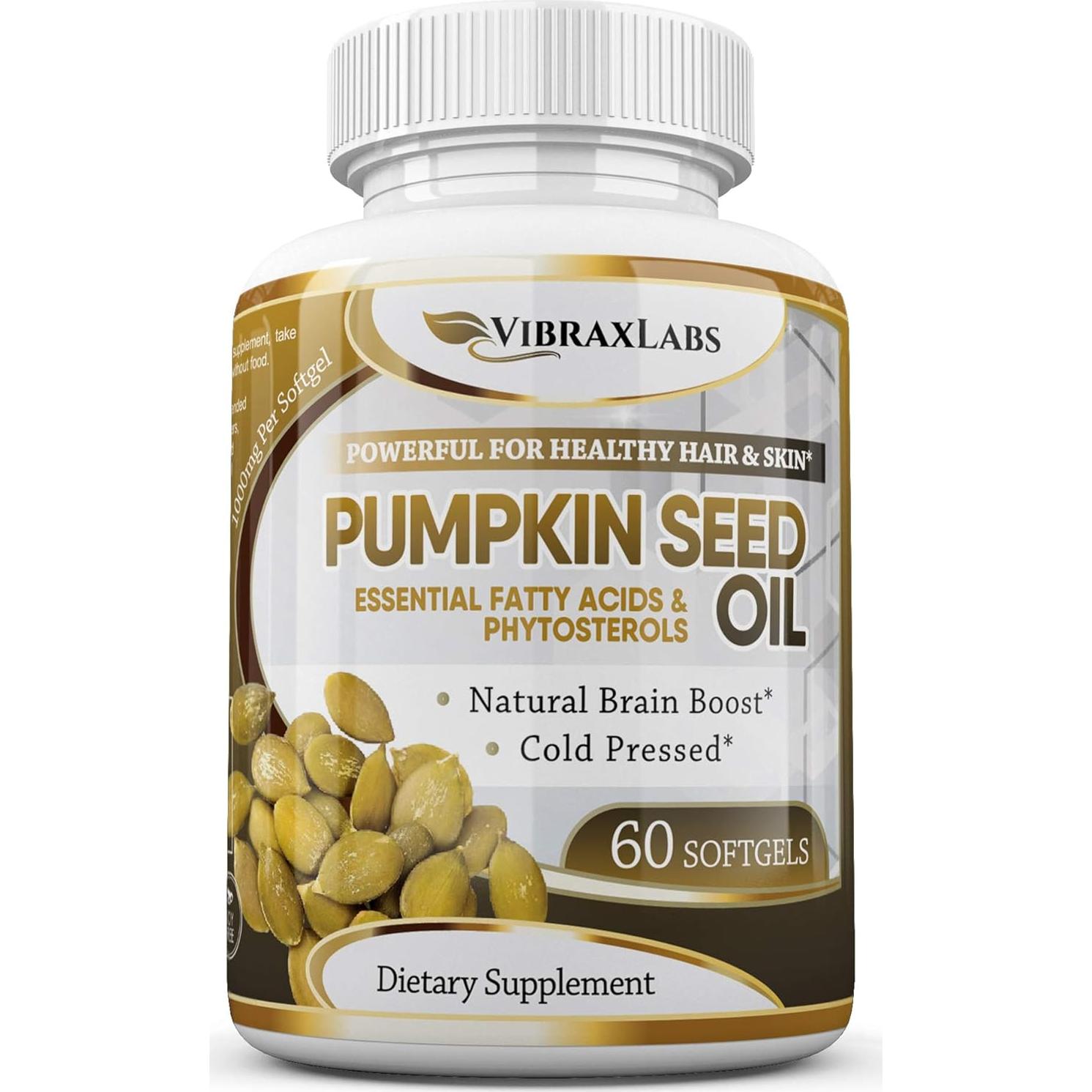 Aceite de Semilla de Calabaza GoodLifeProvision 1000mg 60 Cápsulas