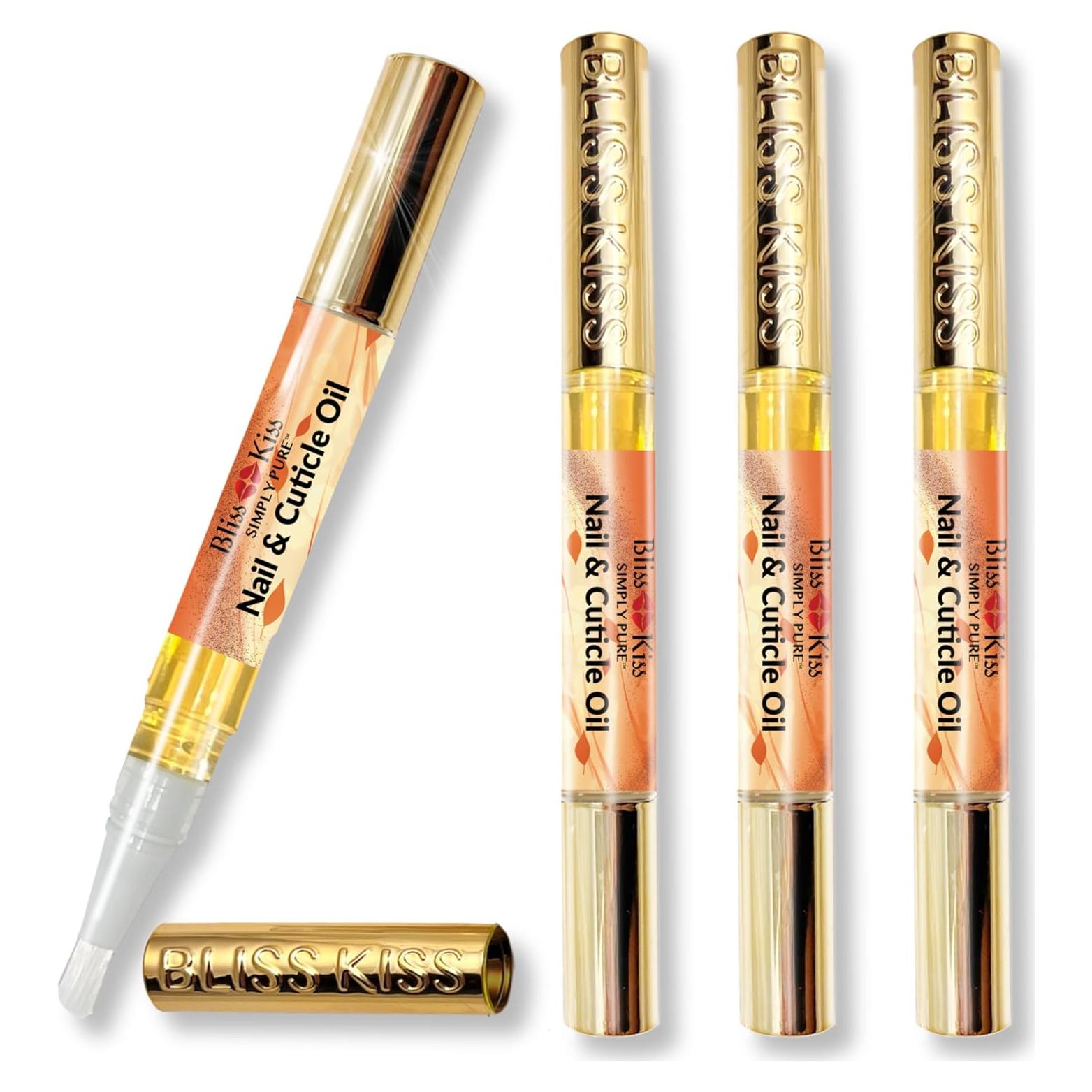 Aceite de Cutícula Bliss Kiss 4 en 1 Latte de Calabaza