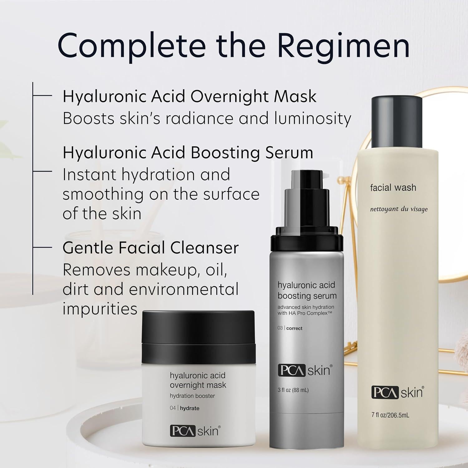 Mascarilla Facial Nocturna PCA SKIN 51g - Ácido Hialurónico