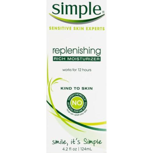 Hidratante Facial Simple Kind to Skin 119 ml Piel Sensible