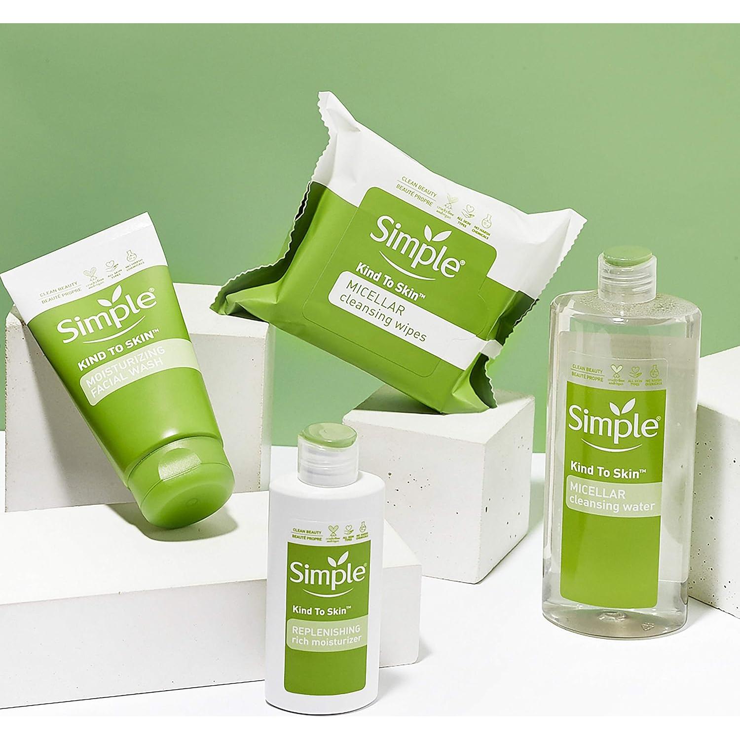 Hidratante Facial Simple Kind to Skin 119 ml Piel Sensible