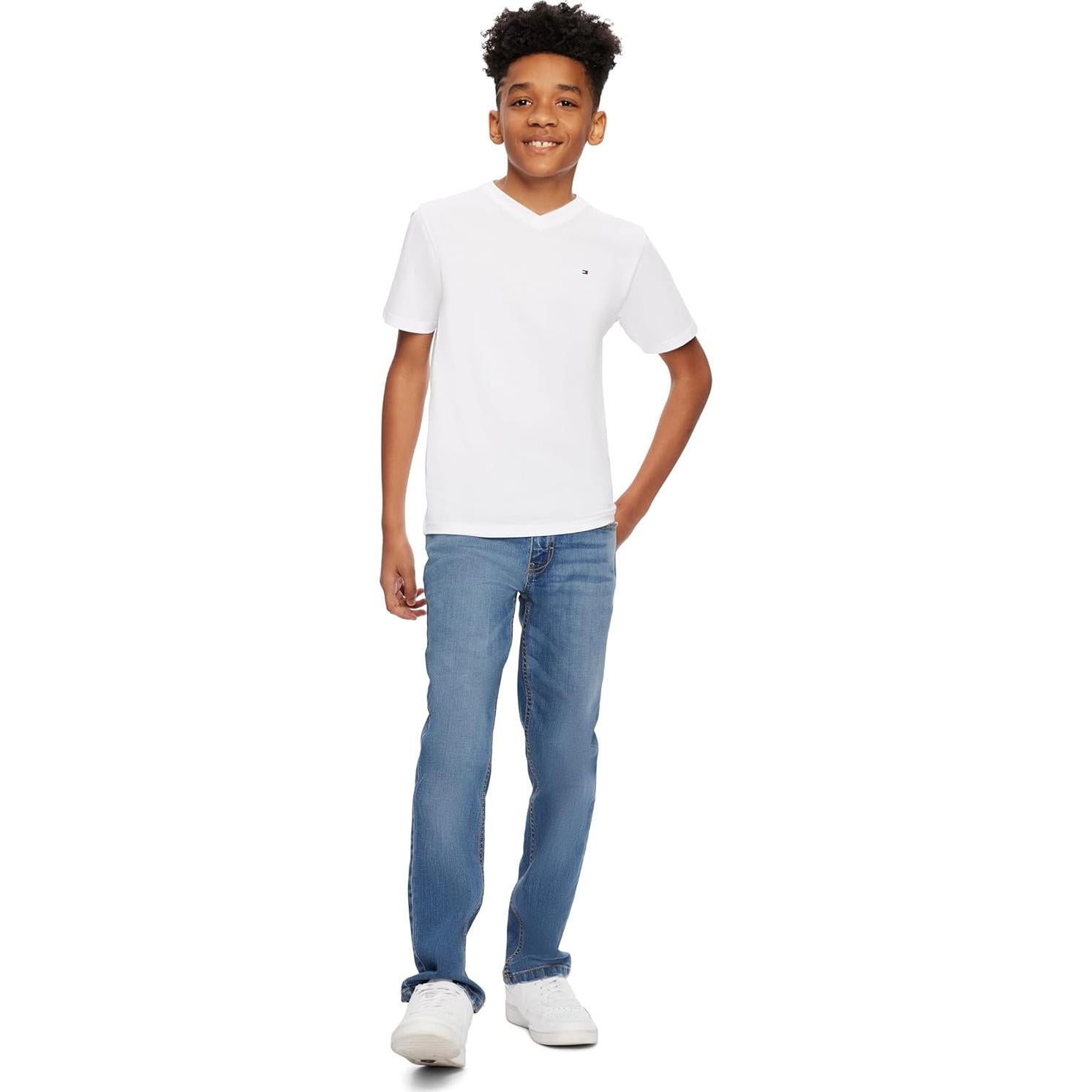 Camiseta de manga corta Tommy Hilfiger para niño - Blanca