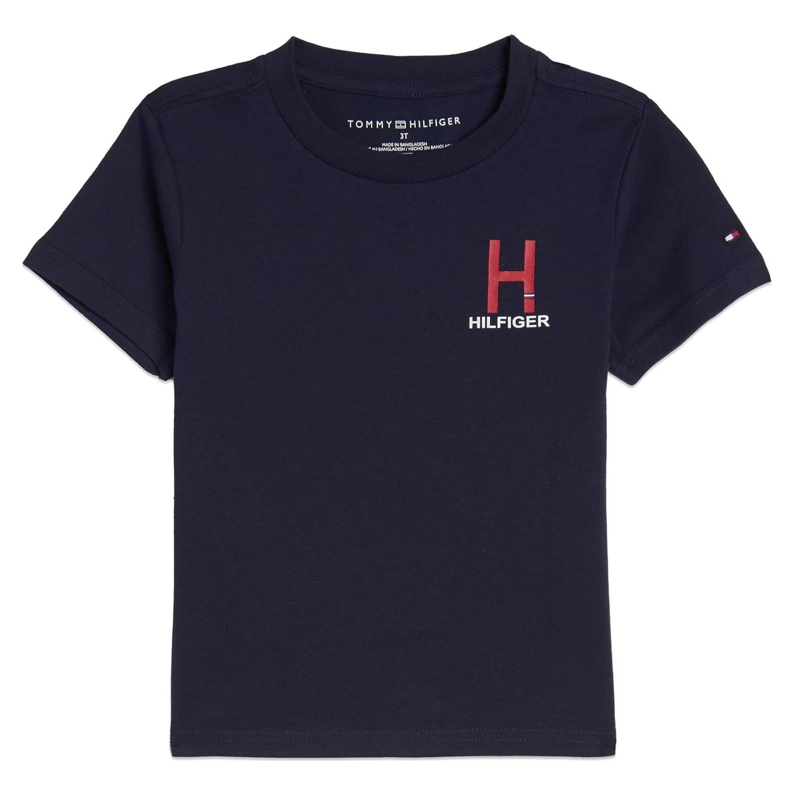 Camiseta de manga corta Tommy Hilfiger para niños - Blazer Marino