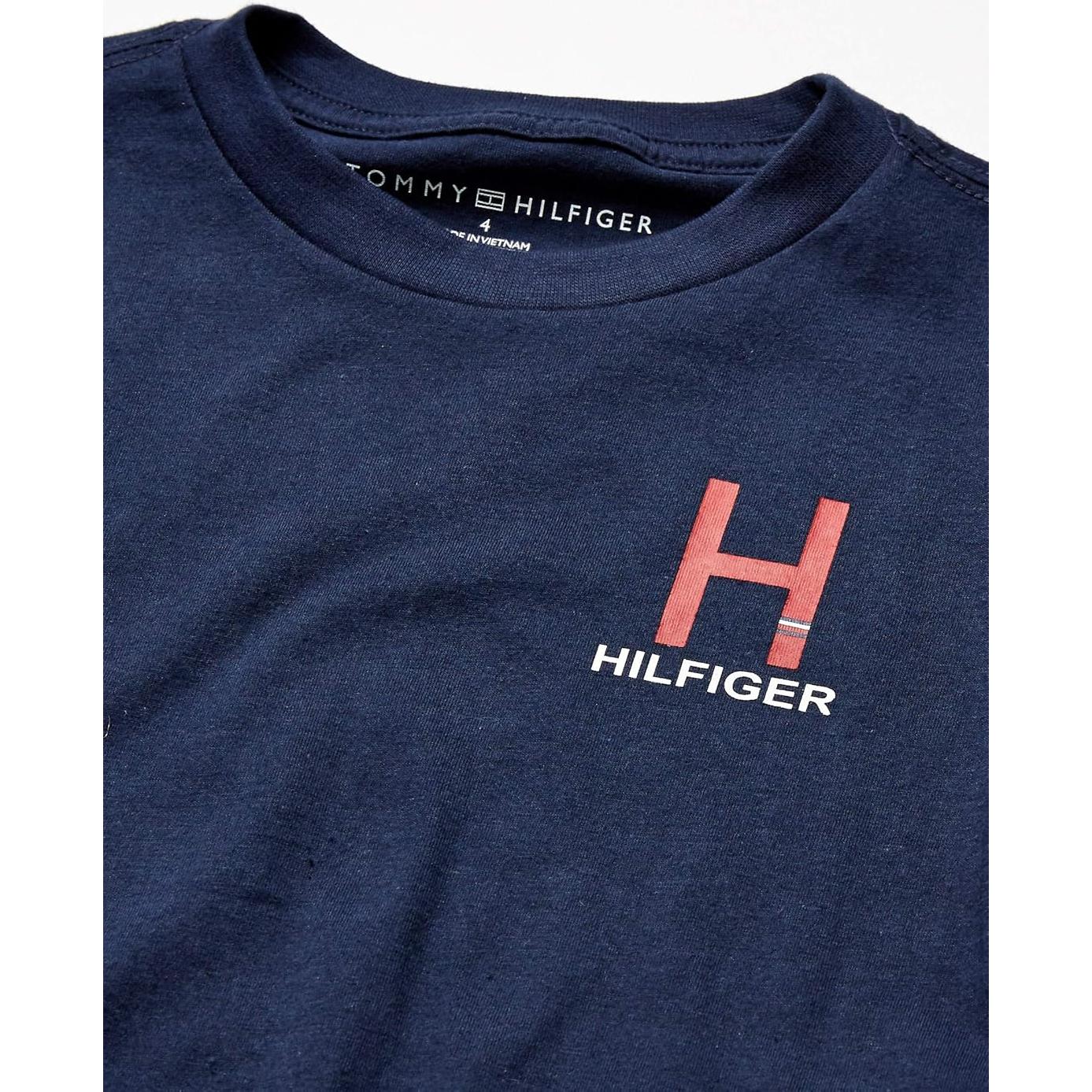 Camiseta de manga corta Tommy Hilfiger para niños - Blazer Marino