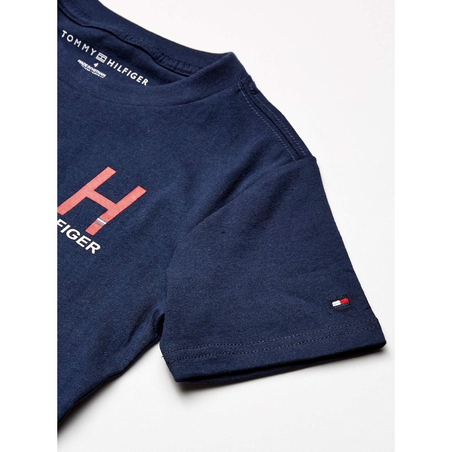 Camiseta de manga corta Tommy Hilfiger para niños - Blazer Marino