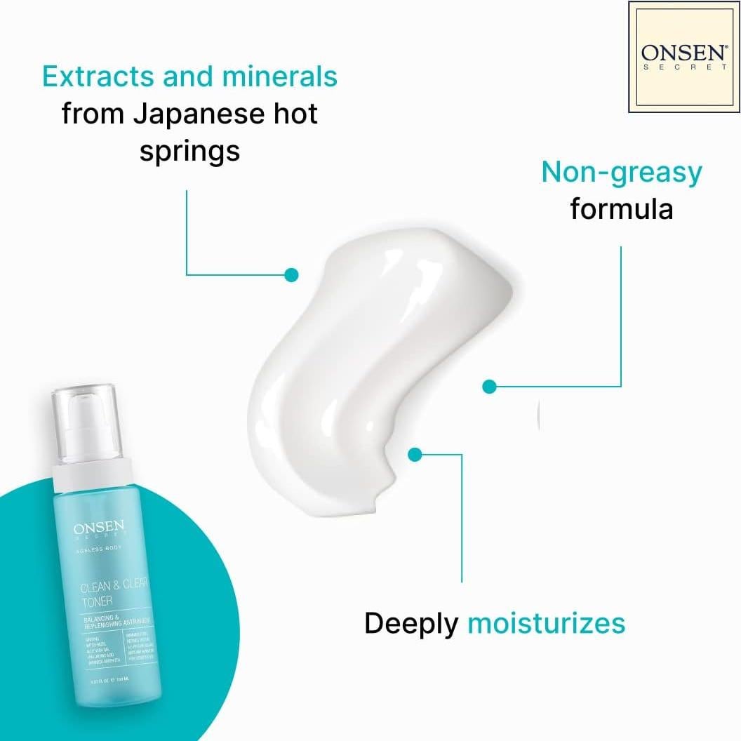 Tónico Facial Onsen Secret - Astringente Sin Alcohol 156g