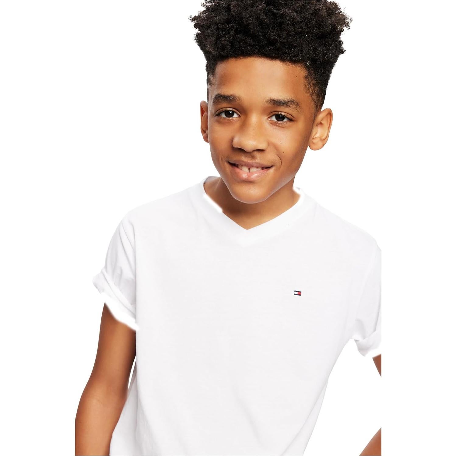 Camiseta de manga corta Tommy Hilfiger para niño - Blanco