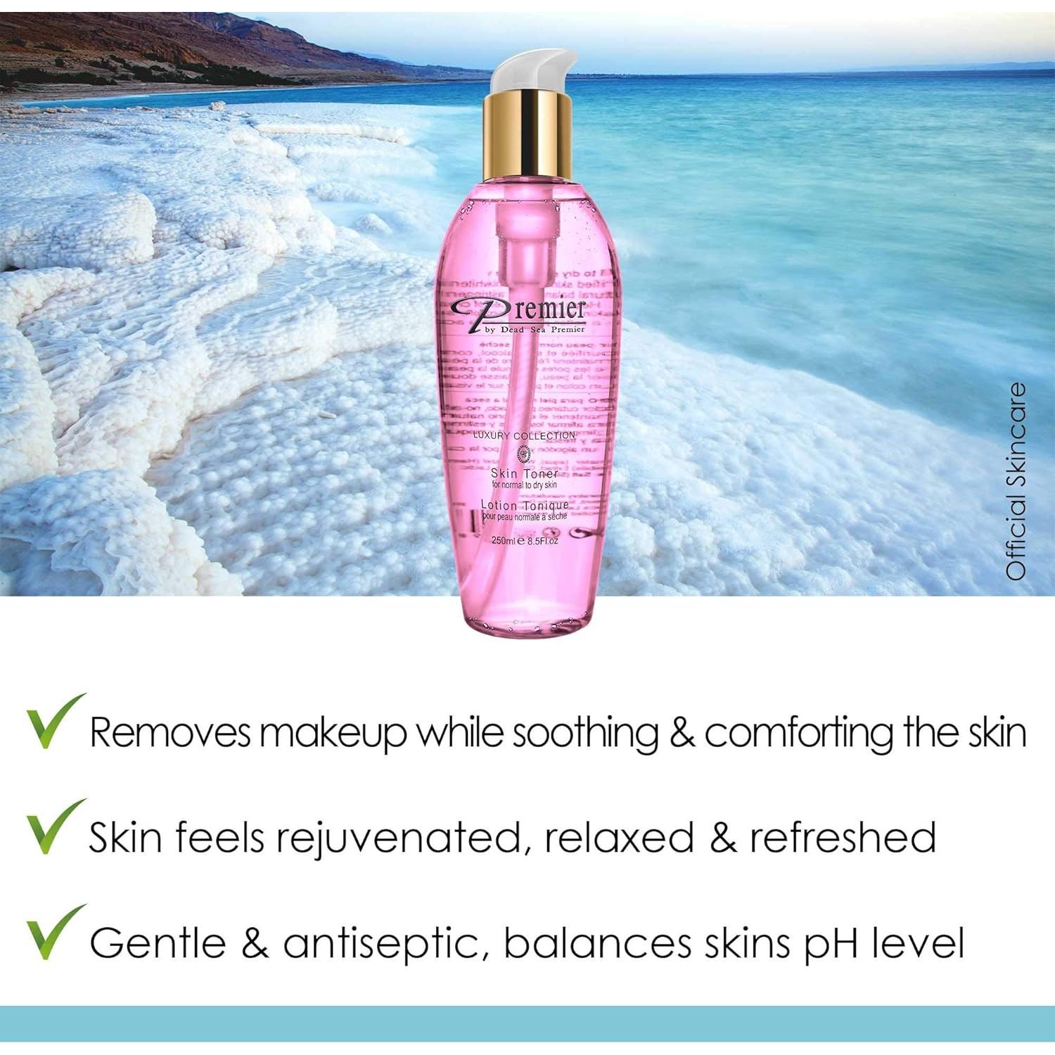 Tónico Facial Premier Dead Sea 251ml pH 5.5 Piel Normal a Grasa