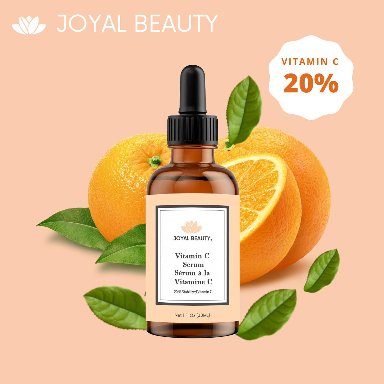 Suero de Vitamina C Joyal Beauty 20% con Ácido Hialurónico