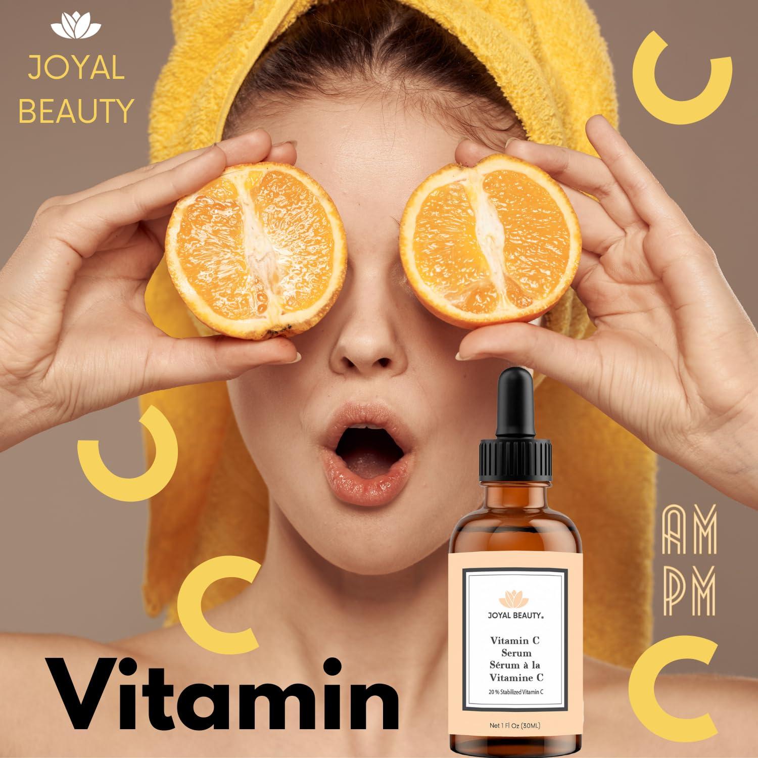 Suero de Vitamina C Joyal Beauty 20% con Ácido Hialurónico