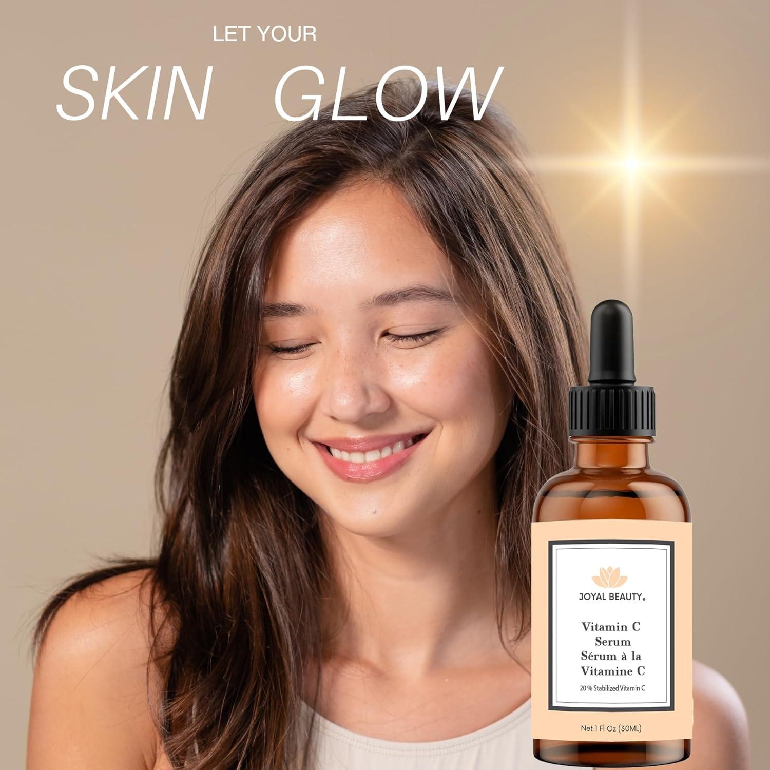 Suero de Vitamina C Joyal Beauty 20% con Ácido Hialurónico