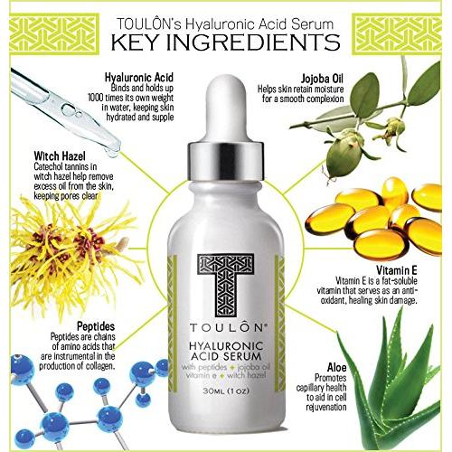 Suero Facial Orgánico Ácido Hialurónico 30ml - Antienvejecimiento