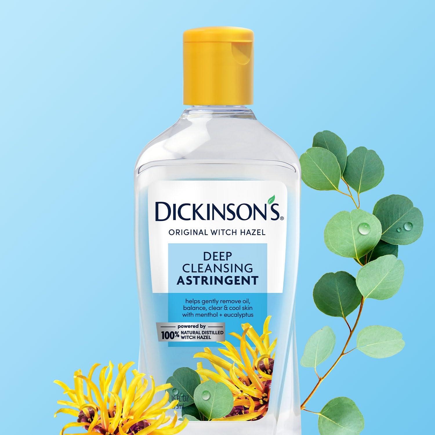 Astringente Limpiador Profundo Dickinson 473 ml - Hamamelis Natural