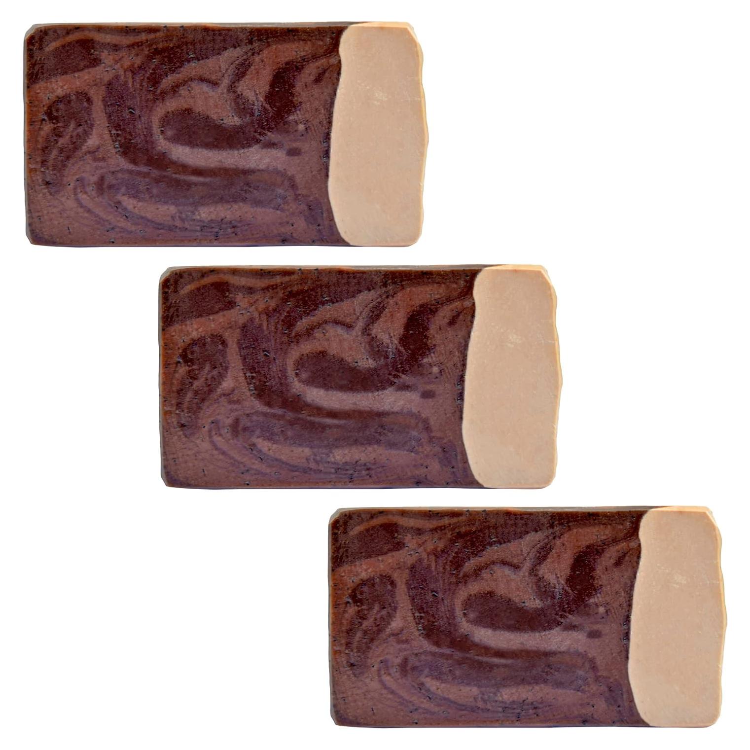 Jabón Natural Luxiny Cappuccino de Avellana - 3 Barras de 119g