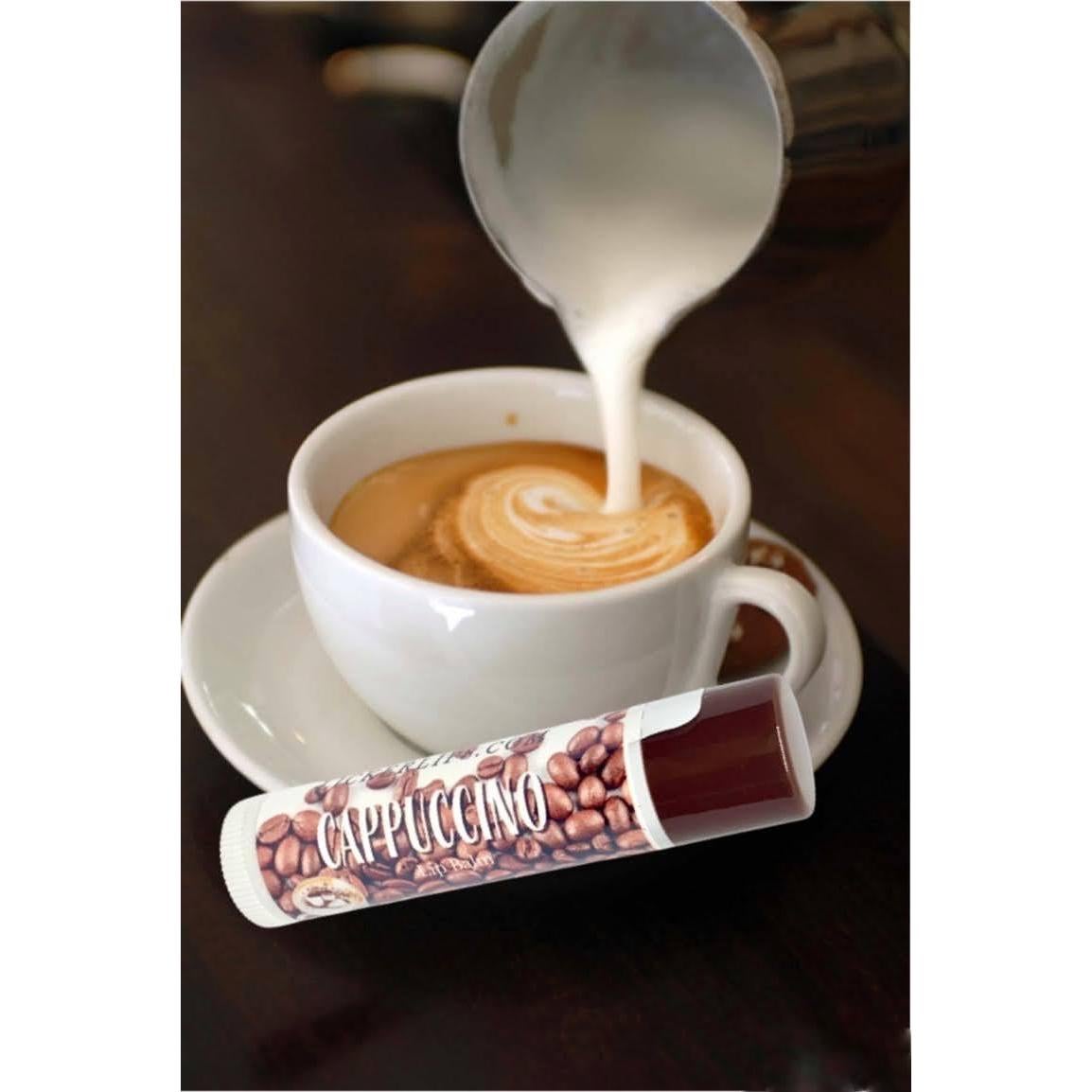 Bálsamo Labial Lickerlips Café - 3 Sabores: Capuchino, Avellana, Calabaza