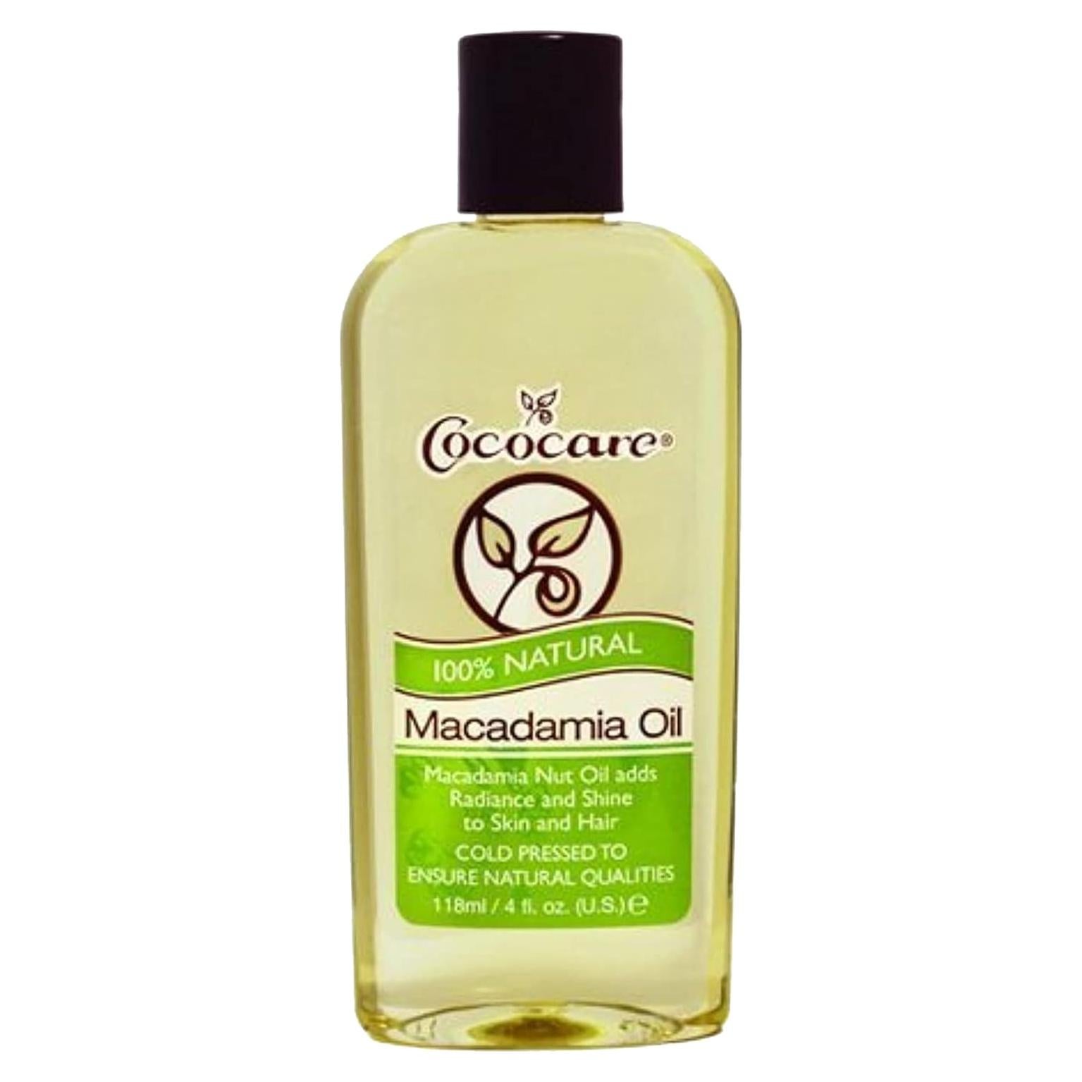 Aceite Natural de Macadamia COCOCARE 113 g - Hidratación Profunda