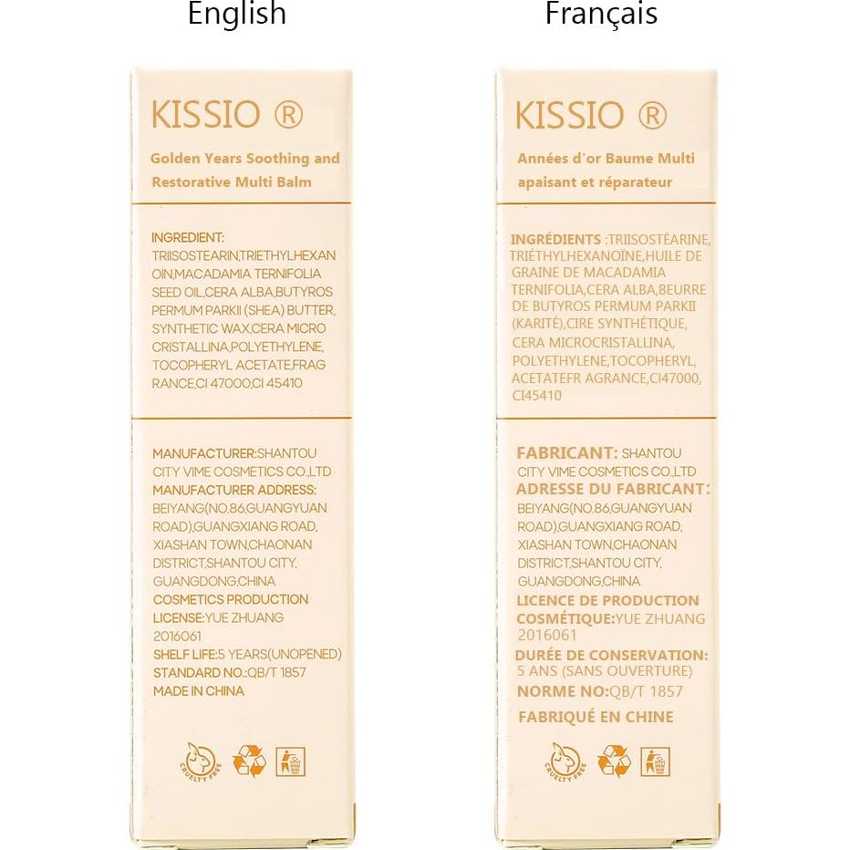 Bálsamo Hidratante en Barra KISSIO con Aceite de Aguacate 7g