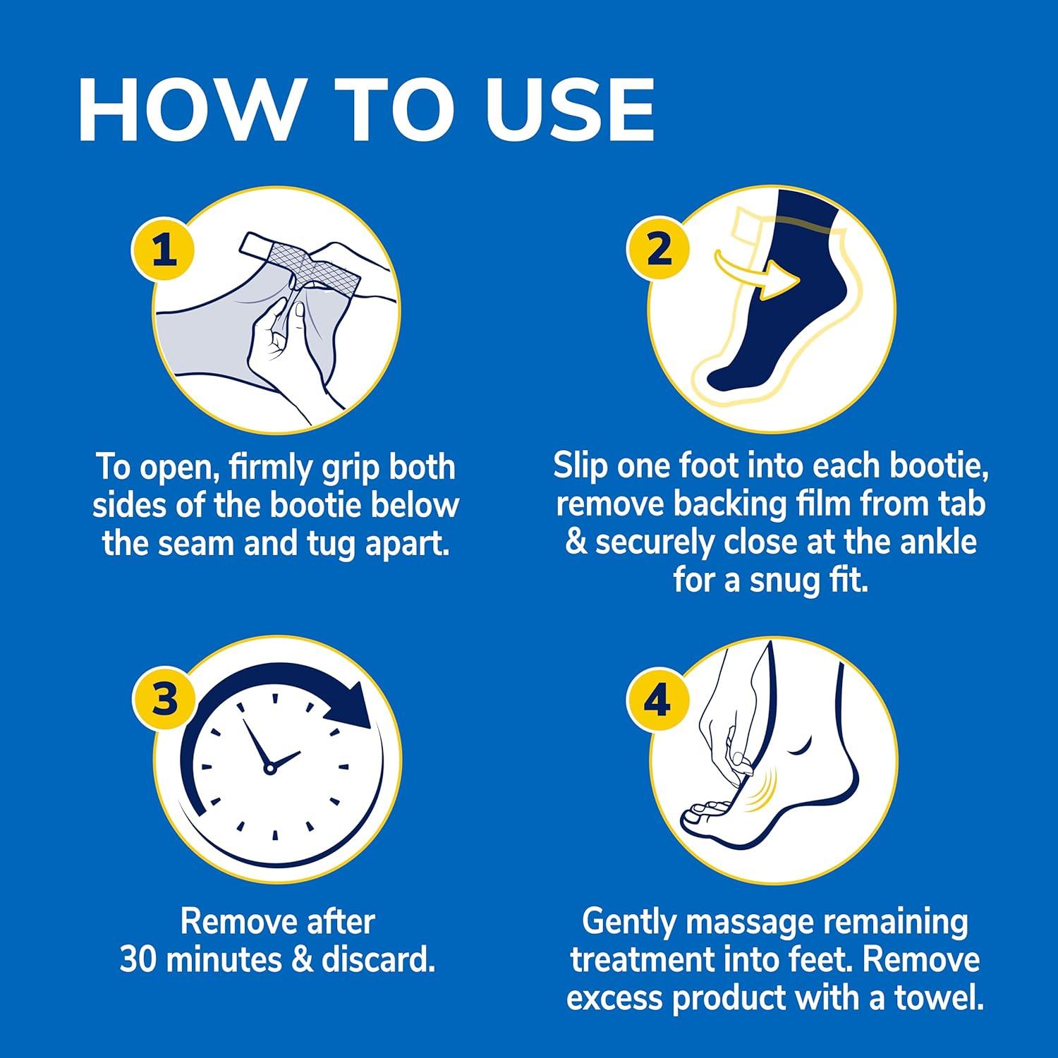 Mascarilla Ultra Hidratante para Pies Dr. Scholl's - 3 Pares