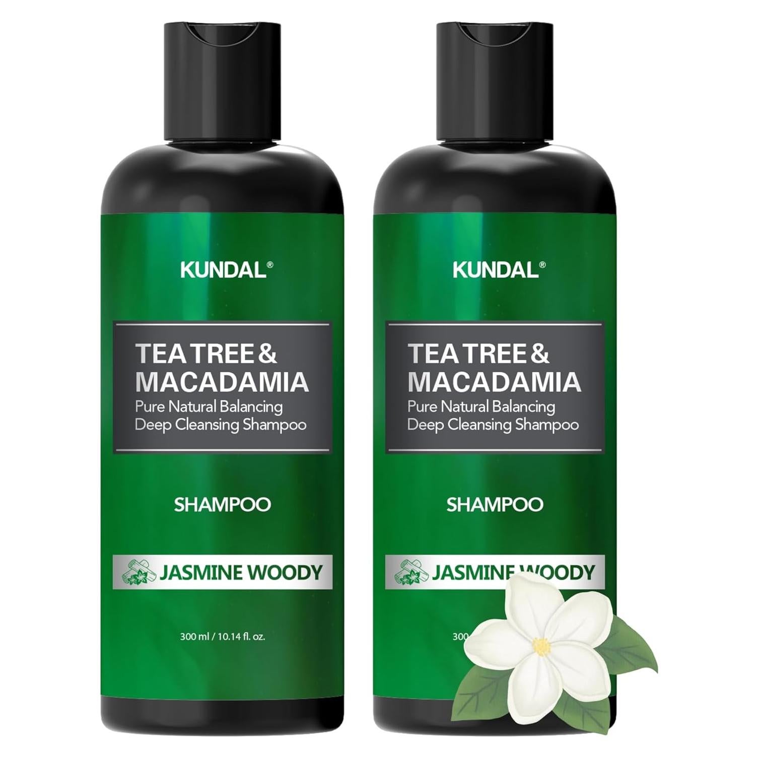 Champú KUNDAL Árbol de Té y Macadamia 300 ml - Paquete de 2
