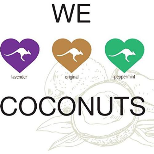 Hidratante Orgánico CocoRoo 236 ml - Aceite de Coco y Menta