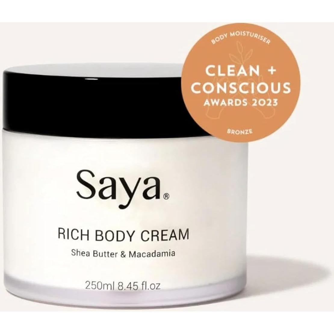 Crema Corporal Rica Saya 250ml - Hidratante con Karité y Cacao