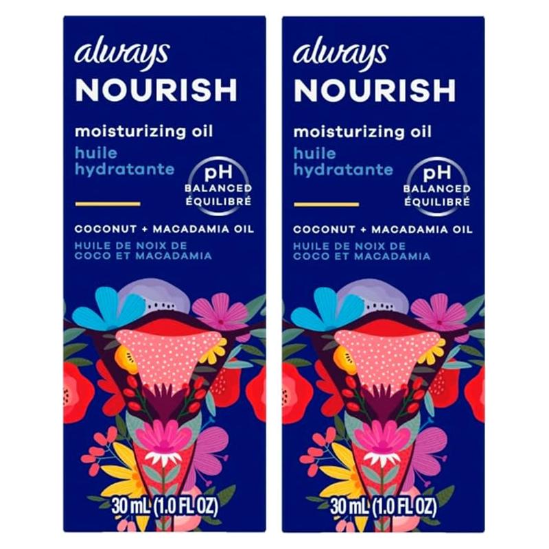 Aceite Hidratante Always Nourish pH Equilibrado 30 mL x2
