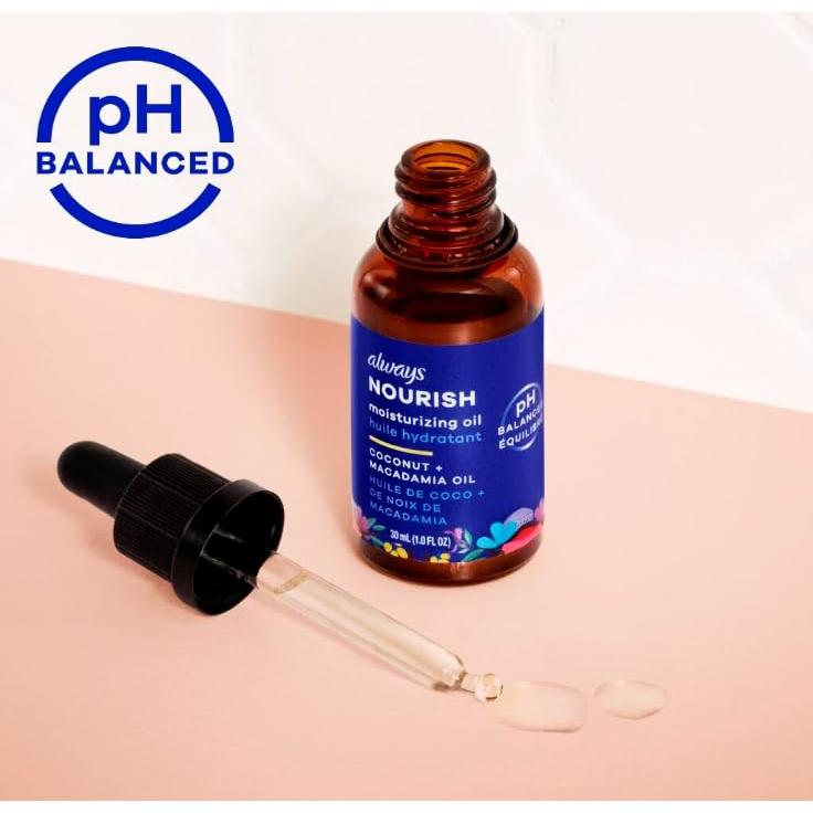 Aceite Hidratante Always Nourish pH Equilibrado 30 mL x2