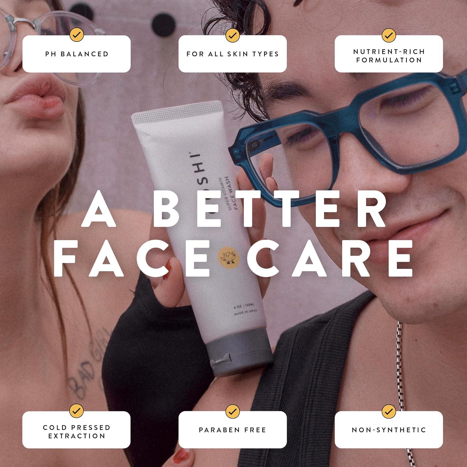 GOSHI Super Vitamin Face Wash 155 g - Limpiador Facial Nutritivo