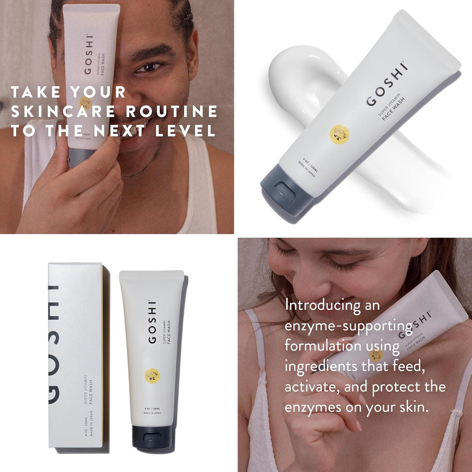 GOSHI Super Vitamin Face Wash 155 g - Limpiador Facial Nutritivo