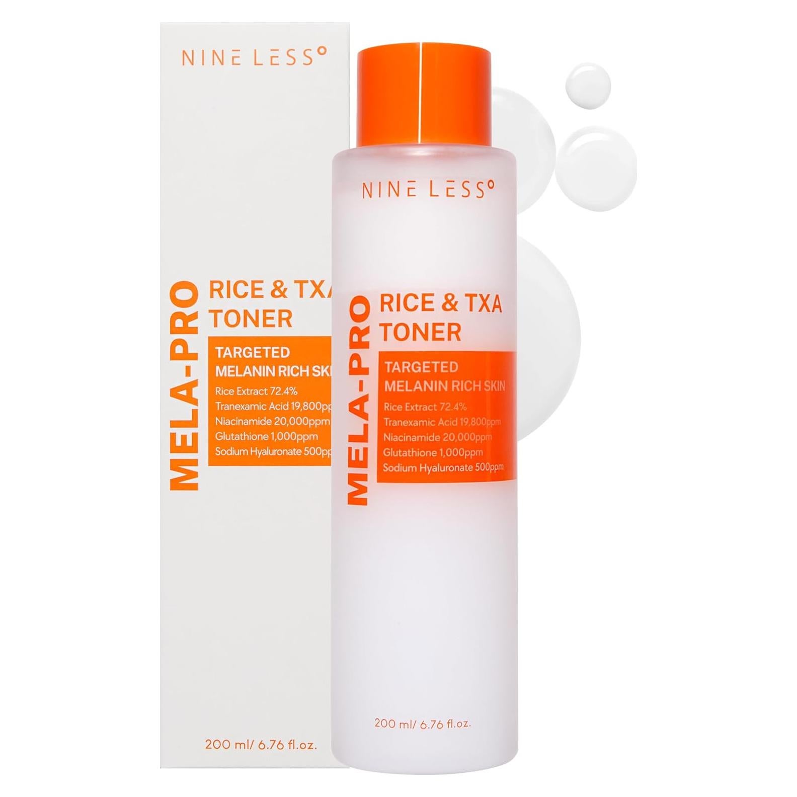 Tónico Mela-Pro Arroz TXA 200 ml - Niacinamida y Glutatión